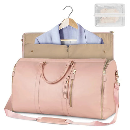 Travel Duffel Bag with Built-In Garment Compartment – Lightweight, Stylish & Versatil