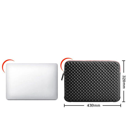 17.3-Inch Laptop Sleeve – Quilted Drop Corner Protection