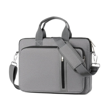 Laptop Sleeve & Shoulder Bag – Extra Foam Protection, Luggage Belt, and Water-Resistant Design – Fits MacBook, ASUS, Lenovo, Dell & Huawei