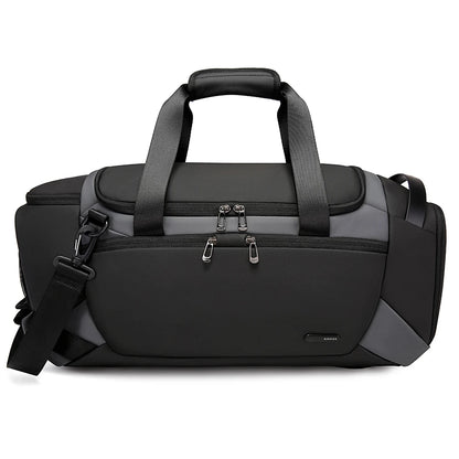 Men’s Sports Duffel Bag – Water-Resistant Gym Bag with Dry/Wet Separation & Extra Side Shoe Compartment – Ideal for Travel & Fitness