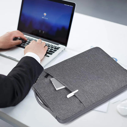 Easy Travel 15 Inch Laptop Sleeve Extra Front Pocket - Lightweight & Practical Design