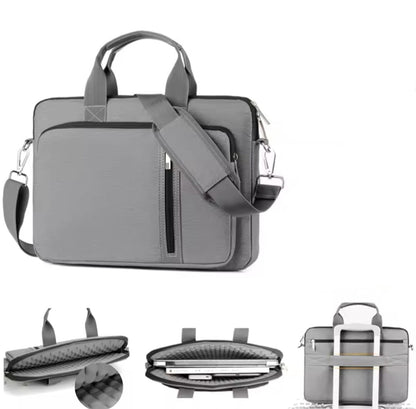 Laptop Sleeve & Shoulder Bag – Extra Foam Protection, Luggage Belt, and Water-Resistant Design – Fits MacBook, ASUS, Lenovo, Dell & Huawei