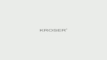 Kroser 17-Inch Laptop Backpack Durable Water-Resistant & RFID Safe, Lightweight with Stylish Gold Zippers