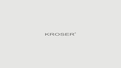 Kroser 17-Inch  Quilted  Laptop Shoulder Bag - Water Resistant - RFID-Protected Lightweight - Stylish - Men & Women